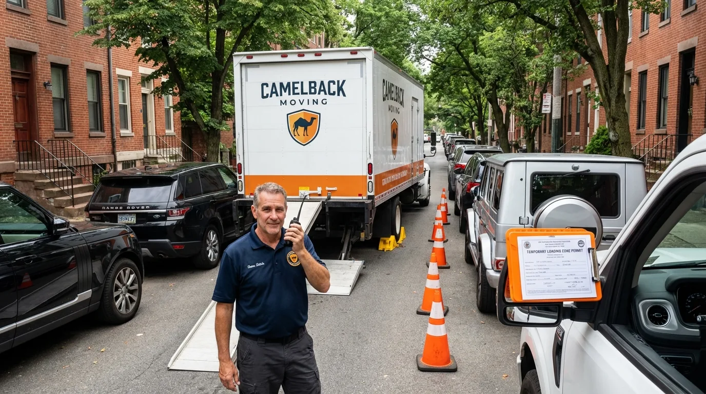 City street loading permit setup in Hinsdale, MA